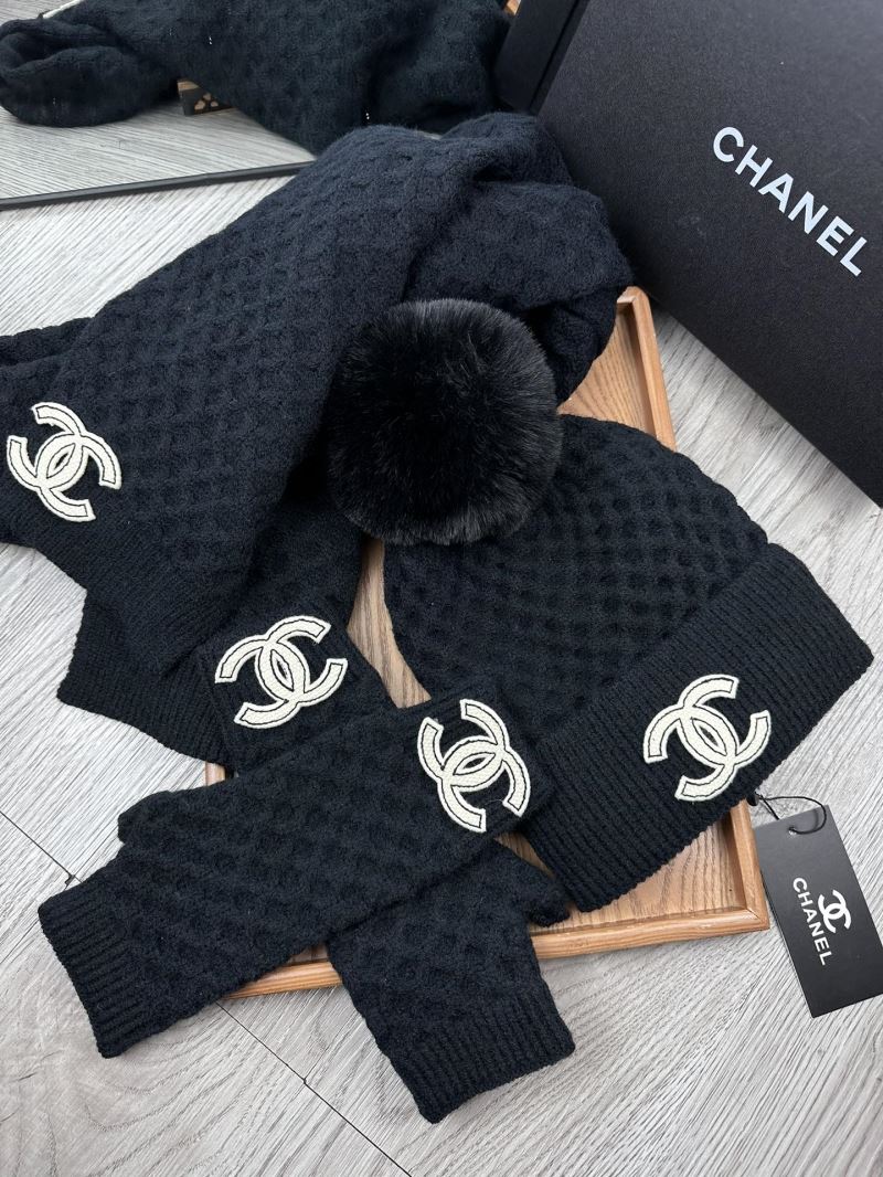 Chanel Caps Scarfs